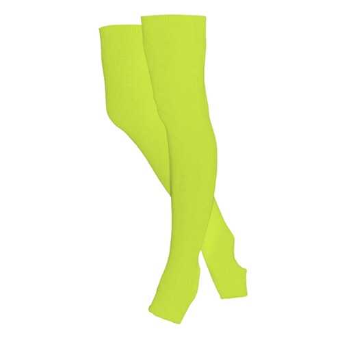 Chante Гетры гимнастические разогревочные Stella Lime, шерсть, 30 см