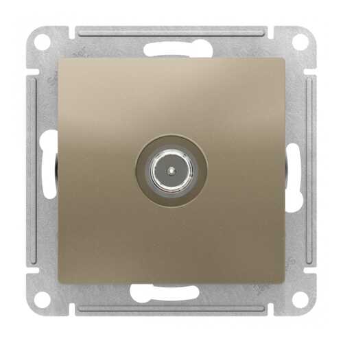 Розетка SE AtlasDesign Шампань TV оконечная 1DB, механизм
