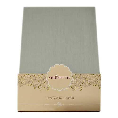 Простыня Mioletto 230х260 см голубой