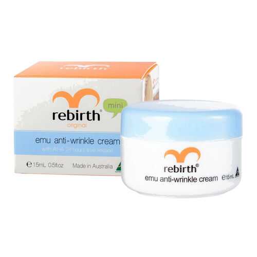 Rebirth Крем от морщин с маслом эму и фруктовыми кислотами, 15 мл