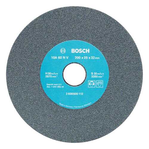 Круг шлифовальный Bosch 200Х25Х32 К60 Д/GSM 200 2608600112