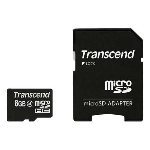 Карта памяти Transcend Micro SDHC TS8GUSDHC4 8GB