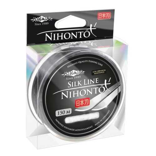 Леска монофильная Mikado Nihonto Silk Line 0,16 мм, 150 м, 4,1 кг