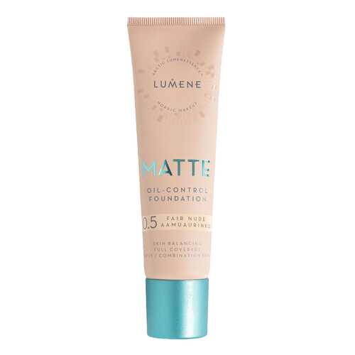 Тональный крем Lumene Matte Oil-control Foundation 0.5 Fair Nude 30 мл