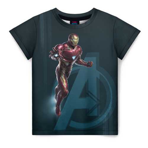 Детская футболка ВсеМайки 3D Iron Man, р. 152