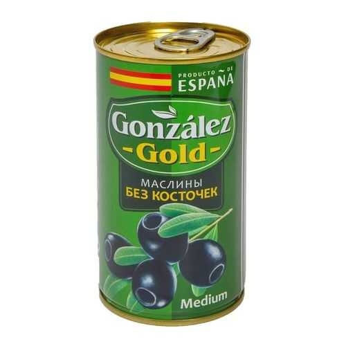 Маслины Gonzalez gold medium без косточек 350 г