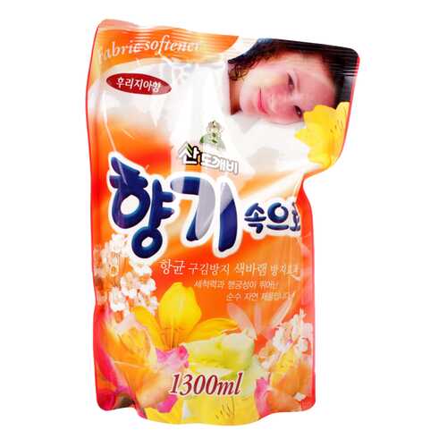 Кондиционер для белья Sandokkaebi soft aroma фрезия 1300 мл