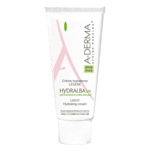 Крем для лица A-Derma HYDRALBA UV Легкий увлажняющий крем