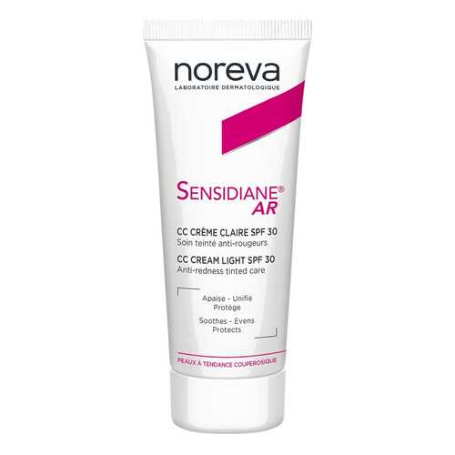 СС средство Noreva Sensidiane AR CC Cream SPF30 Light 40 мл