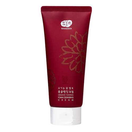 Крем для умывания Whamisa пенящийся на основе цветочных ферментов 200 мл