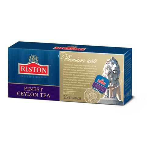 Чай черный Riston finest ceylon tea 25 пакетиков