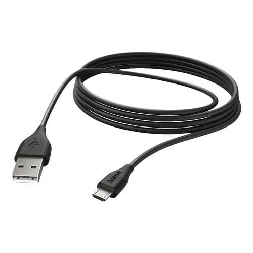 Кабель Hama 173788 microUSB 3м Black