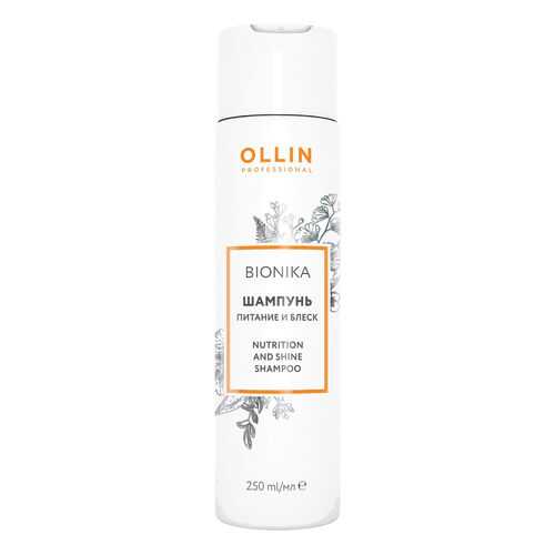 Шампунь OLLIN, BioNika «Питание и блеск», 250 мл