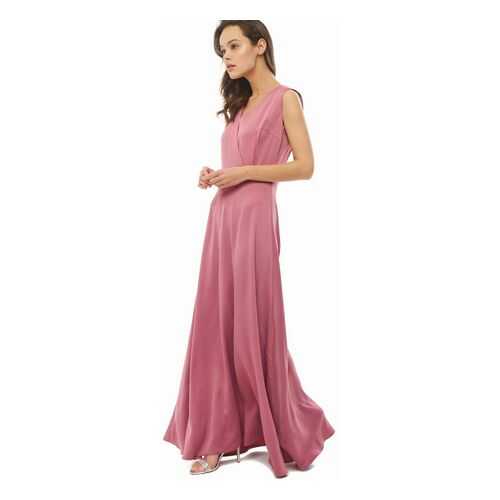 Платье женское D&M by 1001DRESS 0112001-01939BE ягодное розовое S