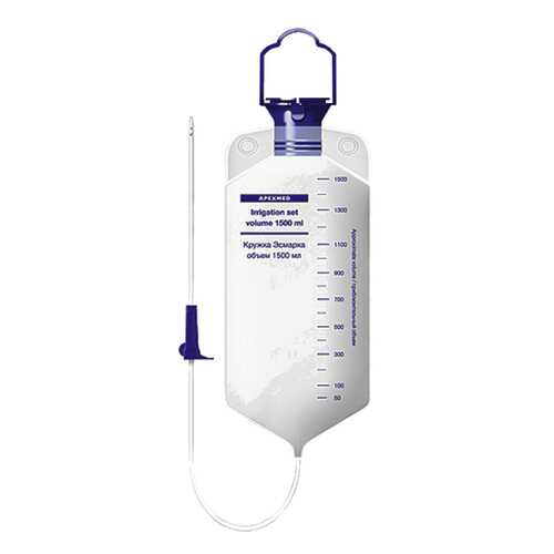 Apexmed Кружка Эсмарха стерильная 1,5 л 30 шт