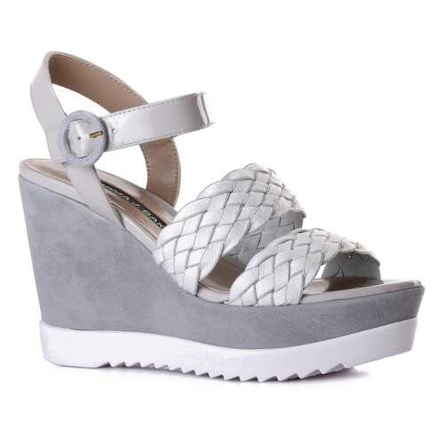 Босоножки женские NORMA J BAKER 9608E6R серые 40 RU