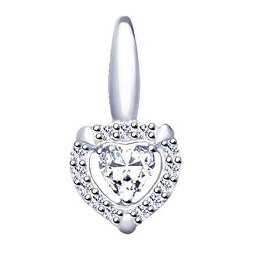 Подвеска SOKOLOV из серебра со Swarovski Zirconia 89030037