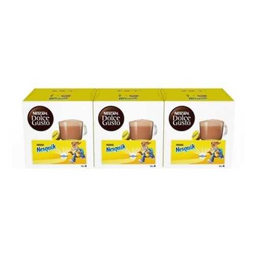 Смесь сухая Nescafe Dolce Gusto Nesquik 3 штуки по 256 г