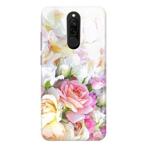 Чехол RE:PA для Xiaomi Redmi 8 с принтом Нежные розы