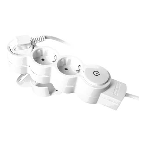 Удлинитель REV RITTER 32007 6 ПВС 3х1, 3 розетки, 2 м, White