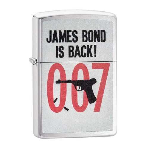 Зажигалка Zippo James Bond 007 Brushed Chrome