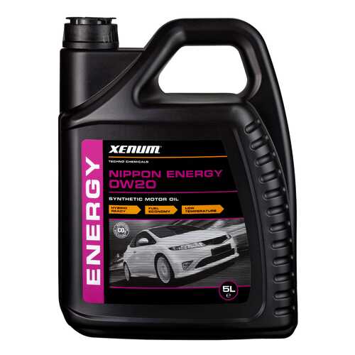 Моторное масло Xenum Nippon Energy 0W-20 5л