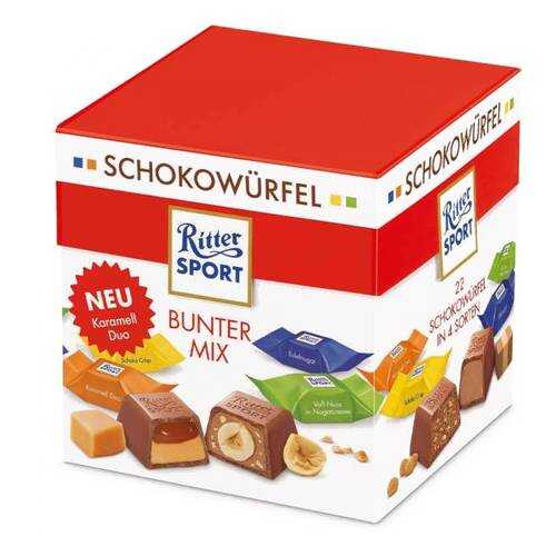 Набор конфет Ritter Sport Schokowurfel Микс 176г