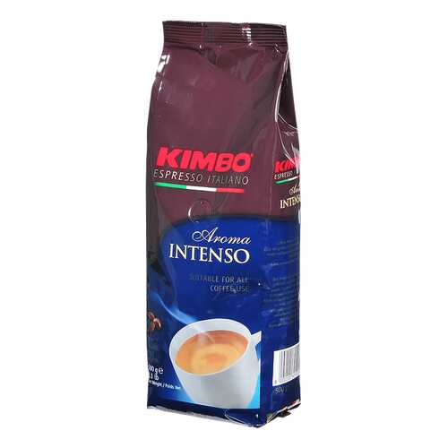 Кофе Kimbo aroma intenso насыщенный зерно 500 г