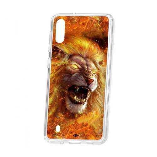 Чехол Kruche Samsung Galaxy M10 Print Лев
