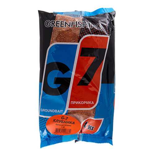 Прикормка Gf G-7, 1 кг, клубника