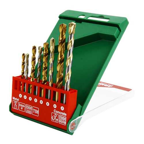 Универсальный набор сверл для дрелей, шуруповертов Hammer 30783