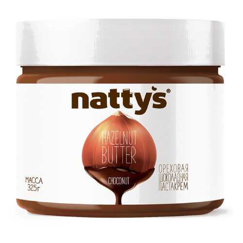 Ореховая паста Nattys Choconut с добавлением какао 325 г
