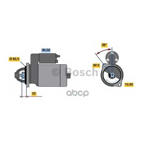 стартер Bosch 0986018260