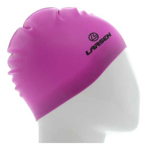 Шапочка для плавания Larsen LS78 pink