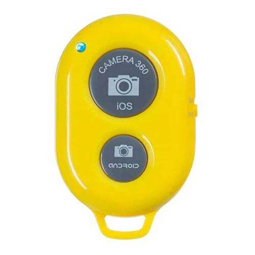Пульт кнопка Bluetooth Connect для селфи Yellow