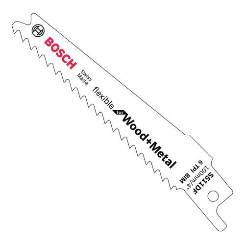 Полотно универсальное для сабельных пил Bosch S511DF Flex Wood Metal 2608657723