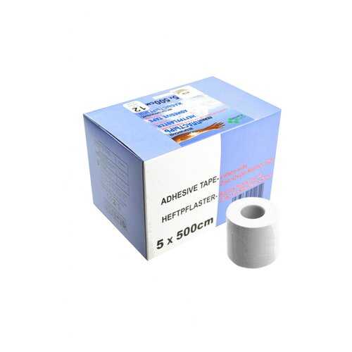 Лейкопластырь тканевая основа SFM Plaster 534 514 5,0х500см белый