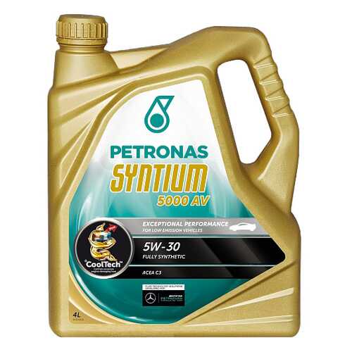 Моторное масло Petronas Syntium 5000 sae AV 5W-30 4л