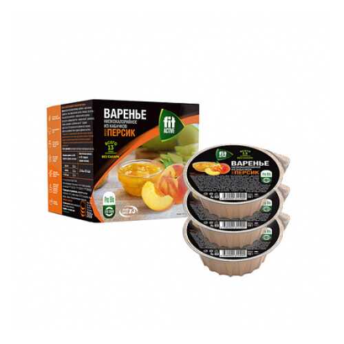 Варенье из кабачков с персиком Fit Parad 3 шт
