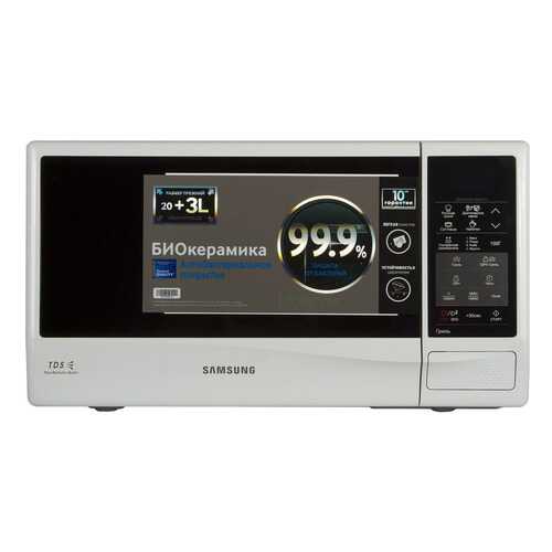 Микроволновая печь с грилем Samsung GE83KRW-2/BW white