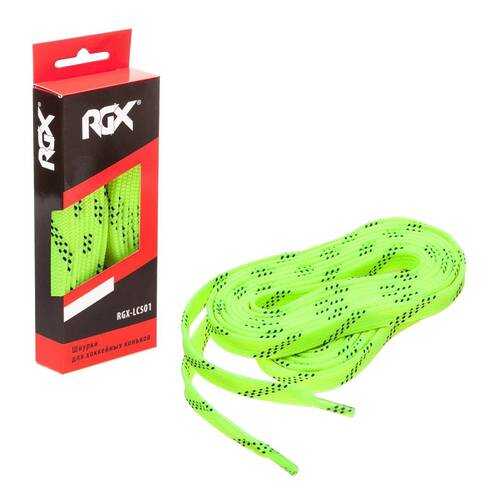 Шнурки RGX-LCS01 Neon Yellow 244 см.