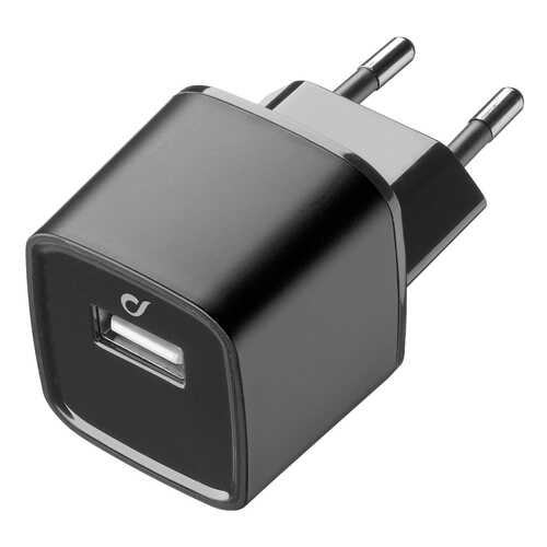 Сетевое зарядное устройство Cellular Line UNIQUE DESIGN APPLE Black