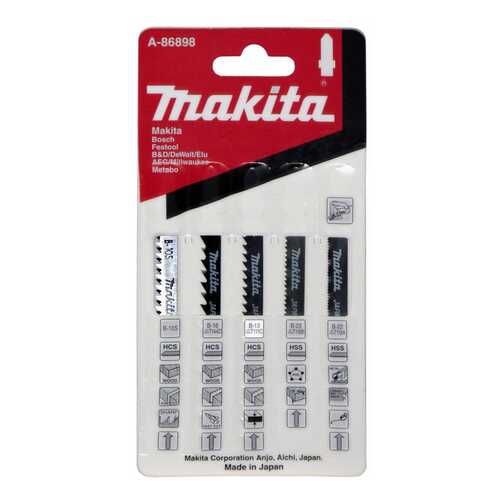 Набор пилок для лобзика Makita A-86898