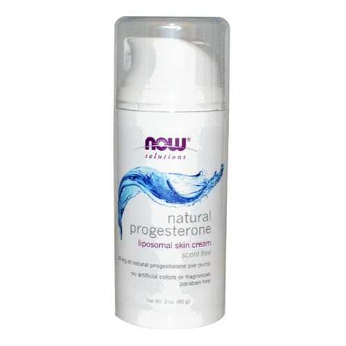 Крем для тела NOW Natural Progesterone Liposomal Skin Cream 85 гр