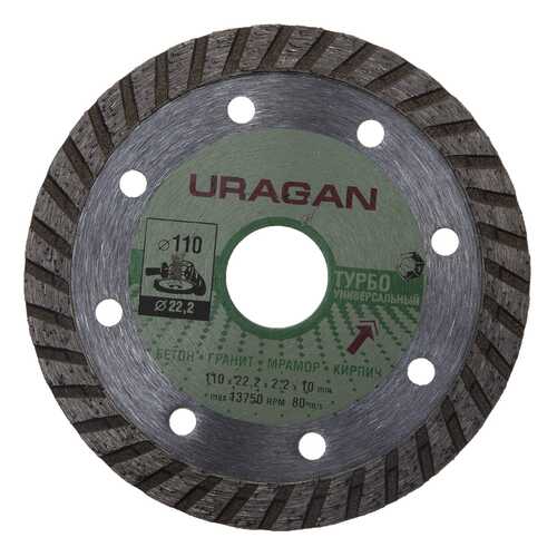 Диск алмазный отрезной универсальный Uragan 909-12131-110