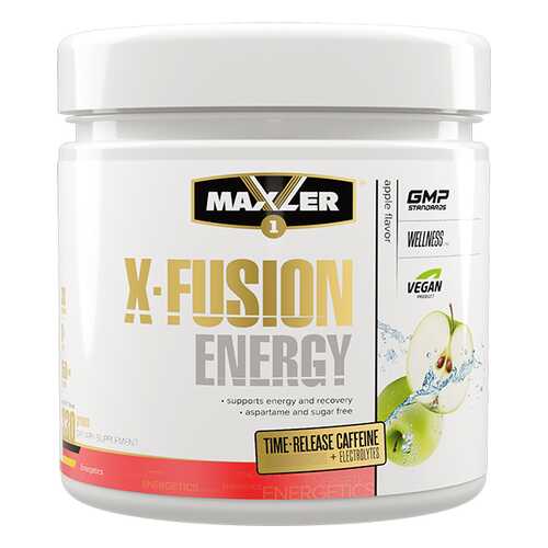 Maxler X-Fusion Energy Sugar Free, 330г (Яблоко)