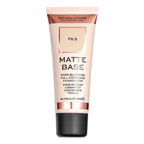 Тональный крем Makeup Revolution Matte Base Foundation F6.5