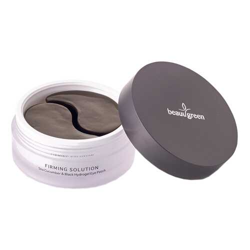 Патчи для глаз BeauuGreen Firming Solution Sea Cucumber & Black Hydrogel Eye 60 шт
