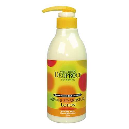 Лосьон для тела Deoproce Well-being Body & Face Advanced Moisture Lotion