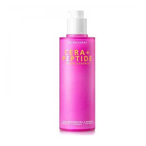 Тоник-эссенция So Natural Cera+ Peptide Toner Essence